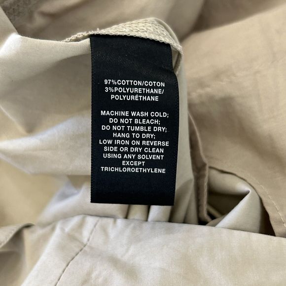 LAFAYETTE 148 Womens 8 Tan Beige Wide Leg Trouser Career Cropped Pants - Picture 4 of 5